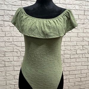 Off shoulder bodysuit